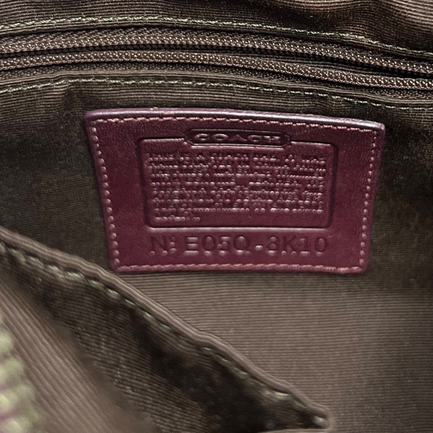 COACH SHOULDER BAG