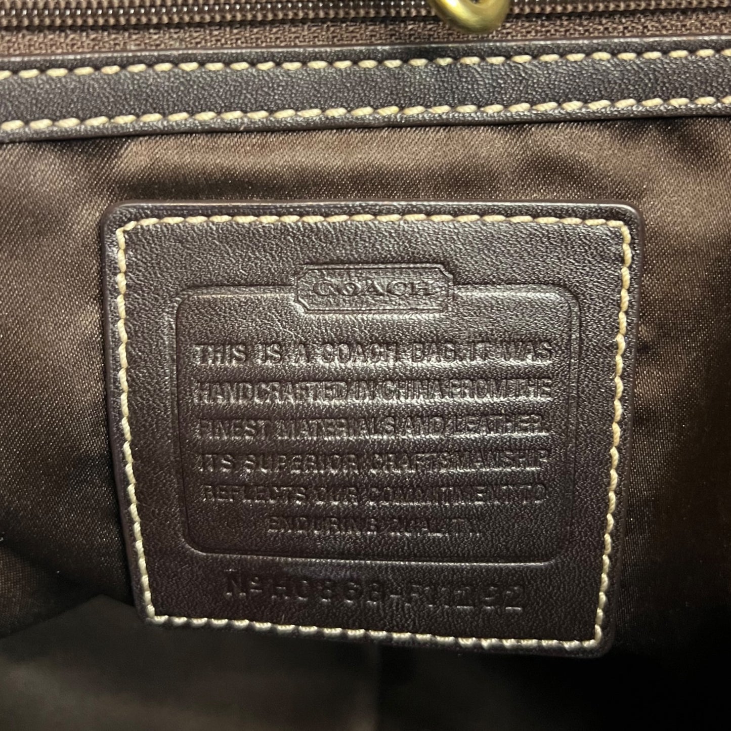 COACH SHOULDER BAG